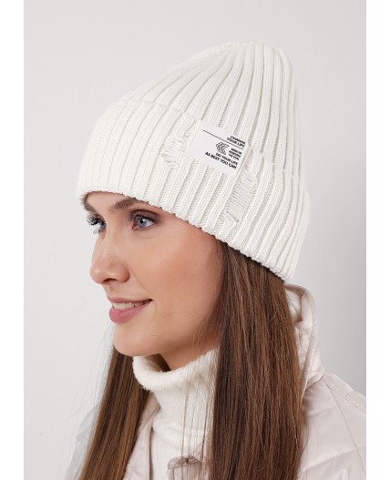 CLE Шапка 444209ха, молочный