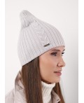 CLE Шапка 554364вн, св.серый