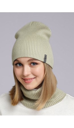 CLE Шарф 'Снуд' 433823вн, св.зелёный