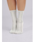 CLE Носки жен.Д5514 8 марта хл+эл, св.зелёный