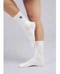 CLE Носки жен.Д5538/6 8 марта дева, белый