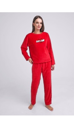 CLE LPC14-1138/1 Комплект жен. Новый год, красный