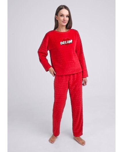 CLE LPC14-1138/1 Комплект жен. Новый год, красный