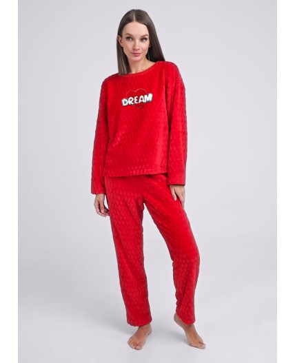 CLE LPC14-1138/1 Комплект жен. Новый год, красный