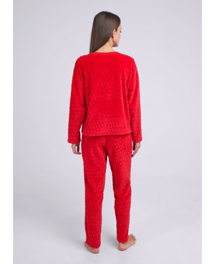 CLE LPC14-1138/1 Комплект жен. Новый год, красный