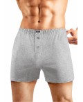 CLE MBX608710/8maxi Трусы муж. Хлопок, меланж св.серый