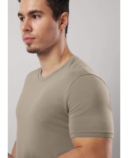 CLE MF608311 Фуфайка муж модал, т.бежевый