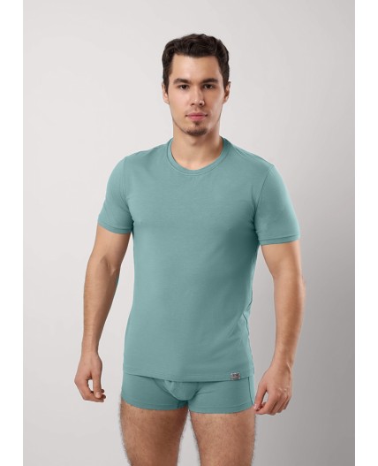 CLE MF608311 Фуфайка муж модал, св.зелёный