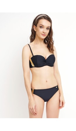 CLE SS074к Купальник ж.бандо, чёрный