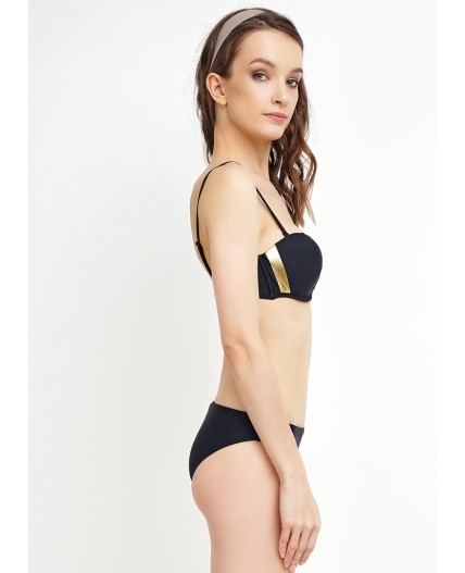 CLE SS074к Купальник ж.бандо, чёрный