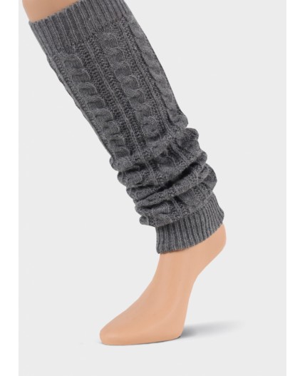 CLE Гетры жен. 16825аш, меланж серый