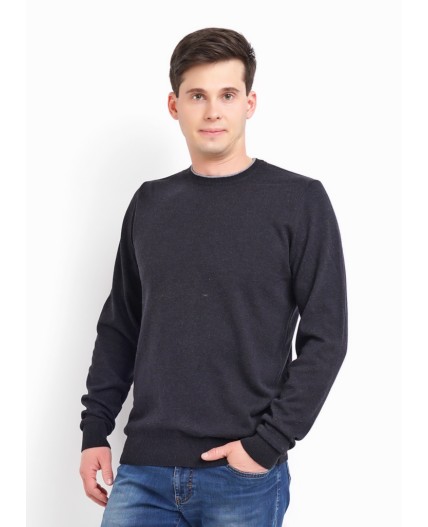 CLE Джемпер муж. 602807х, меланж т.серый
