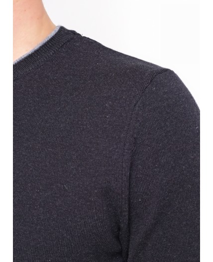 CLE Джемпер муж. 602807х, меланж т.серый