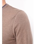 CLE Джемпер муж. 602807х, меланж т.бежевый