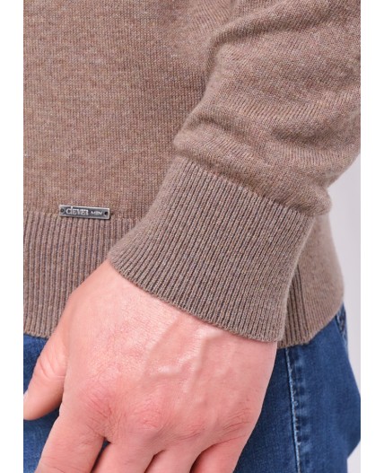 CLE Джемпер муж. 602807х, меланж т.бежевый