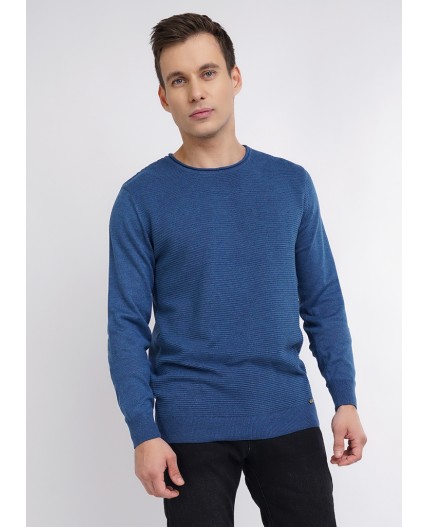 CLE Джемпер муж. 623436ха, меланж т.синий