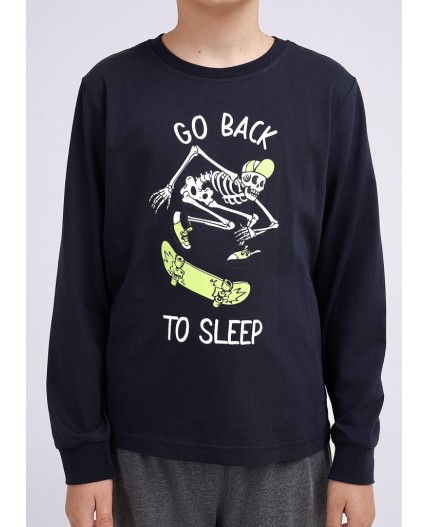 CLE Комплект мал. 909534кд_п, т.синий/меланж т.серый