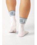 CLE Носки жен.Д5543 грэй хл+эл, белый