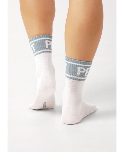 CLE Носки жен.Д5543 грэй хл+эл, белый