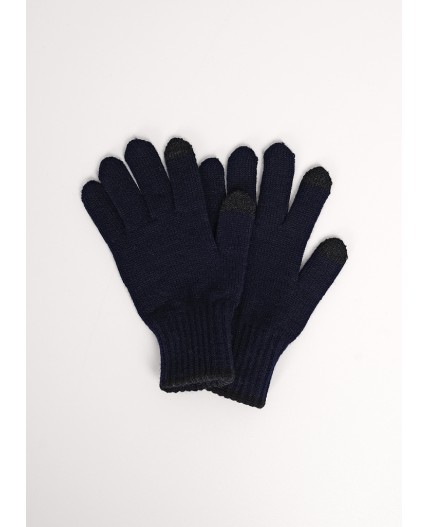 CLE Перчатки дет. 533687ак, т.синий/чёрный