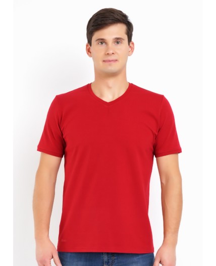 CLE Футболка муж. 600431г_п, т.красный