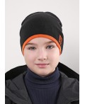 CLE Шапка дет. 554325ха, чёрный/оранжевый