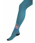 CLE Колготки дет.КД4403 92-110 мал хл+эл, т.бирюзовый