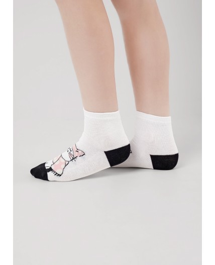 CLE Носки дет.С1534 12-14,14-16, белый