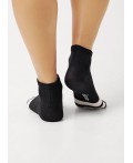 CLE Носки жен.Д5501 fashion база хл+эл, чёрный