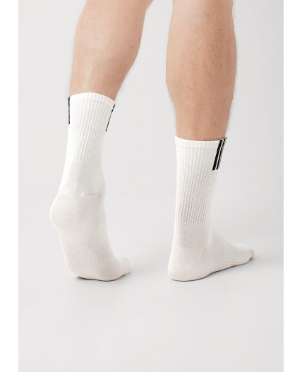 CLE Носки муж.К6510Л трендсокс хл+эл, белый