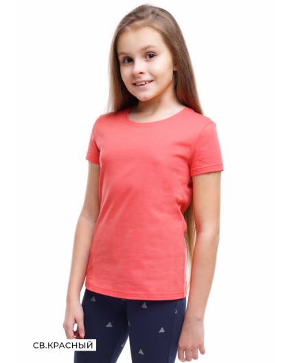 CLE Футболка дев. 903160ко 52-64, св.красный