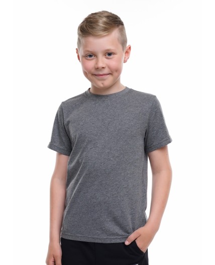 CLE Футболка мал. 903161ко 52-64 м, меланж т.серый