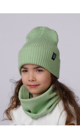 CLE Шарф 'Снуд' дет. 533716ха, св.зелёный