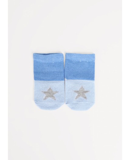 CLE Носки дет.С028 10-12 ясли хл+эл, св.голубой