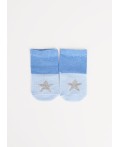 CLE Носки дет.С028 7-8 ясли хл+эл, св.голубой