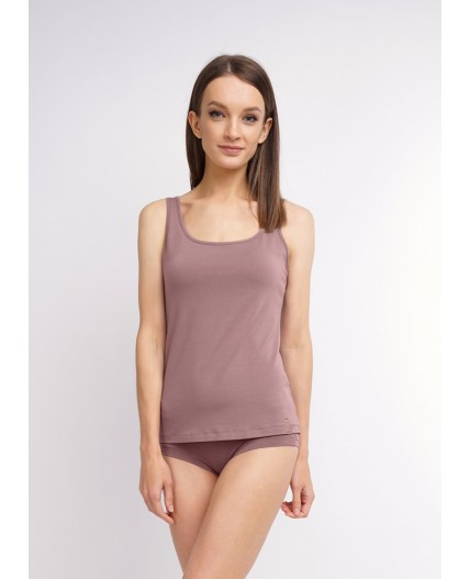 CLE LM650 Майка жен. Новая ЧБ база, св.коричневый