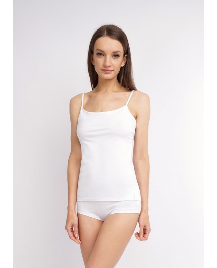 CLE LM650-1 Майка жен. Новая ЧБ база, белый