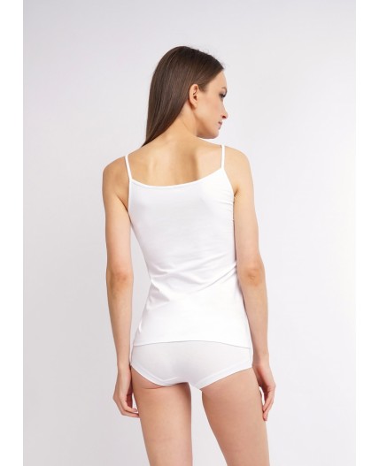 CLE LM650-1 Майка жен. Новая ЧБ база, белый