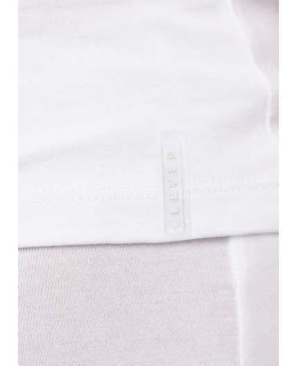 CLE LM650-1 Майка жен. Новая ЧБ база, белый