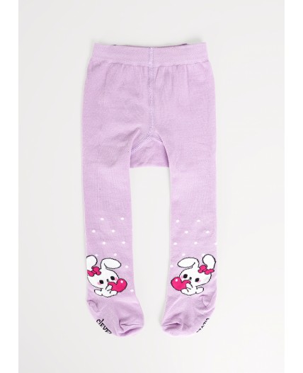 CLE Колготки дет.КД199 68-86 ясли хл+эл, сиреневый