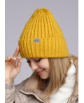 CLE Шапка 413213ап флис, жёлтый