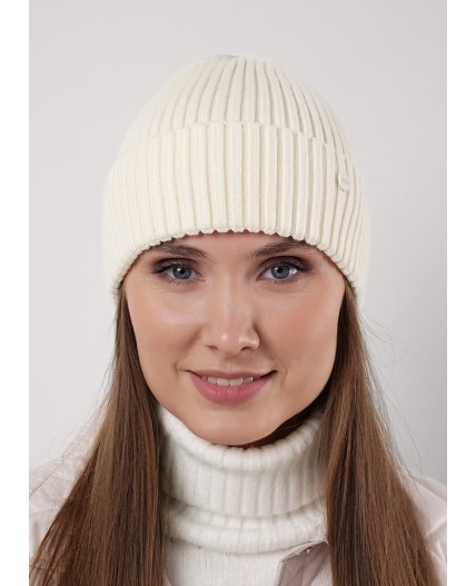 CLE Шапка 604141вн, молочный