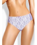 CLE C731 Трусы жен. Кружево хлопок, св.фиолетовый