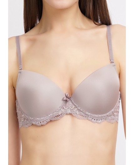 CLE LBR005pk Бюст ж.балк.пуш-а, кофейный металлик