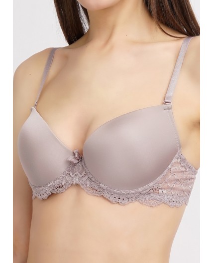 CLE LBR005pk Бюст ж.балк.пуш-а, кофейный металлик