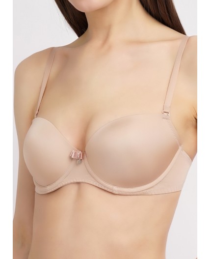 CLE LBR006pk Бюст ж.балк.форм., бежевый металлик