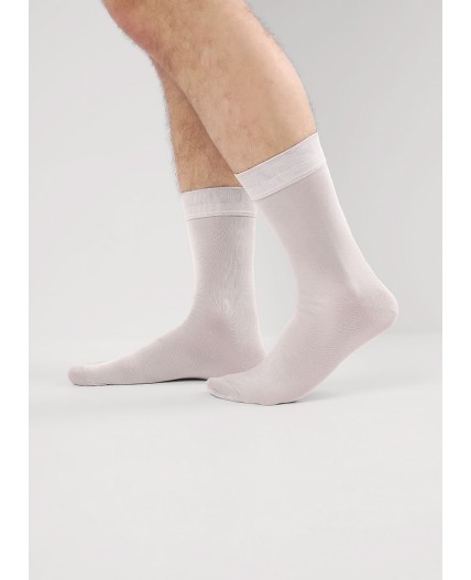 CLE Носки муж.М100Л мерс.хл, серебристый