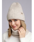 CLE Шапка 413213ап флис, св.бежевый