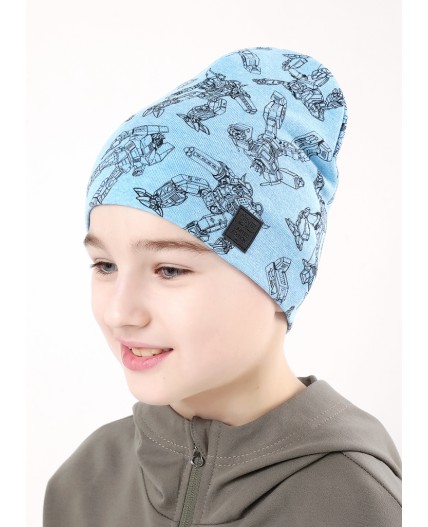 CLE Шапка дет. 556026/5рп, меланж св.голубой