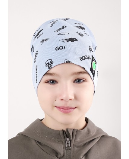 CLE Шапка дет. 556026/6рп, голубой
